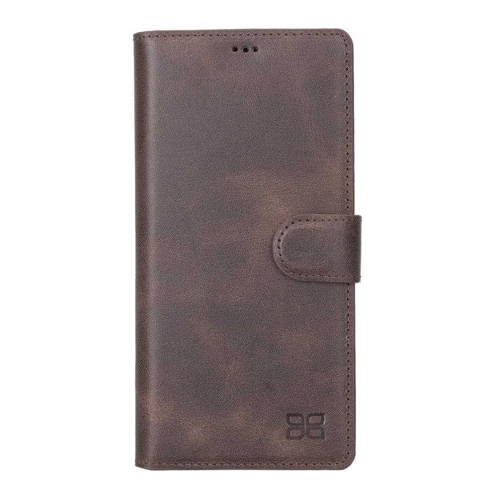 Samsung Galaxy Note 20 Series Genuine Leather Non-Detachable Wallet Case