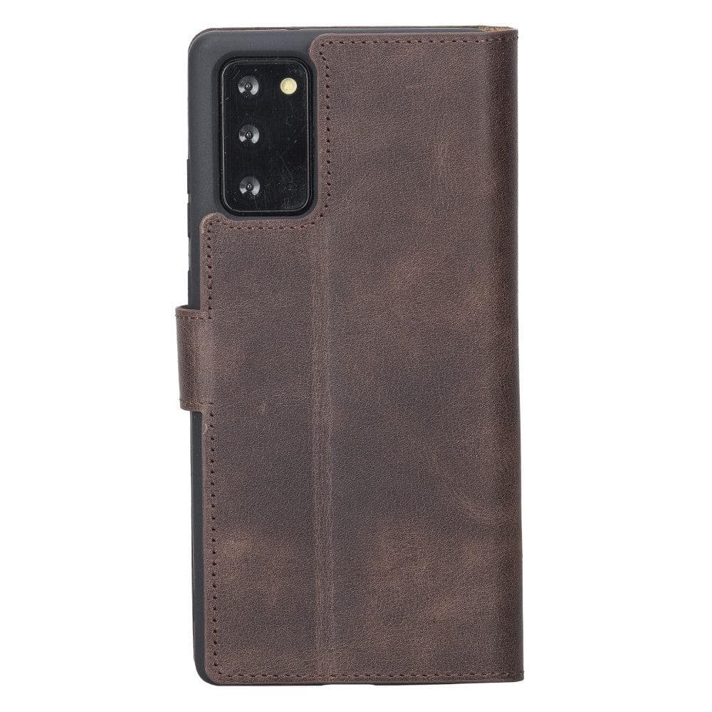 Samsung Galaxy Note 20 Series Genuine Leather Non-Detachable Wallet Case