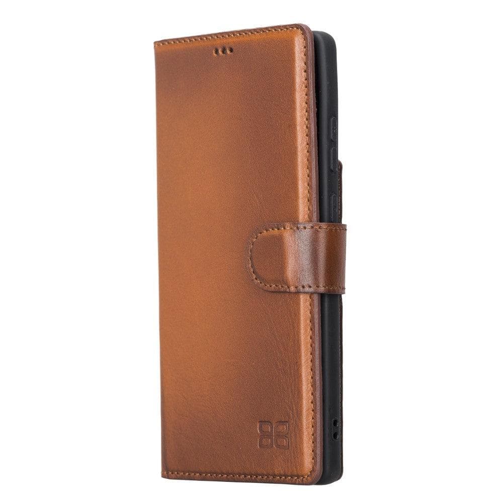 Samsung Galaxy Note 20 Series Genuine Leather Non-Detachable Wallet Case