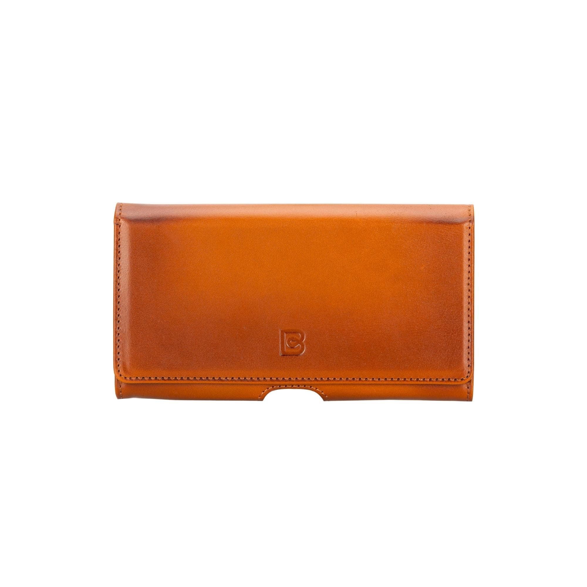 Titan Universal Clutch Waist Belt Attachable Leather Case for Mobile Phones (6.1"/6.8")