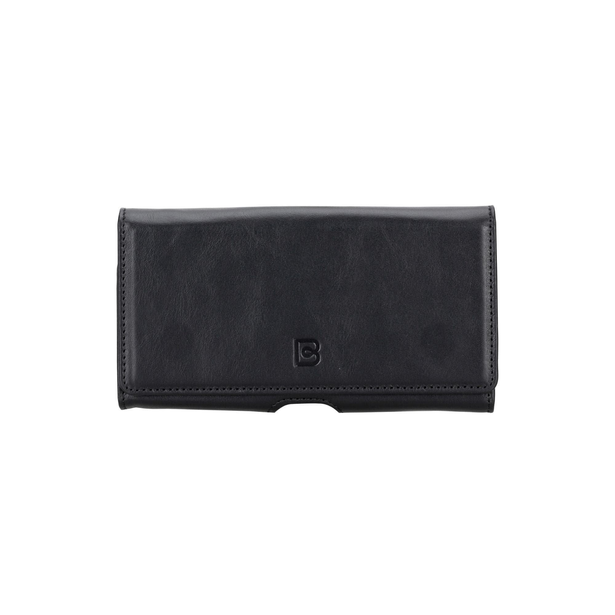 Titan Universal Clutch Waist Belt Attachable Leather Case for Mobile Phones (6.1"/6.8")
