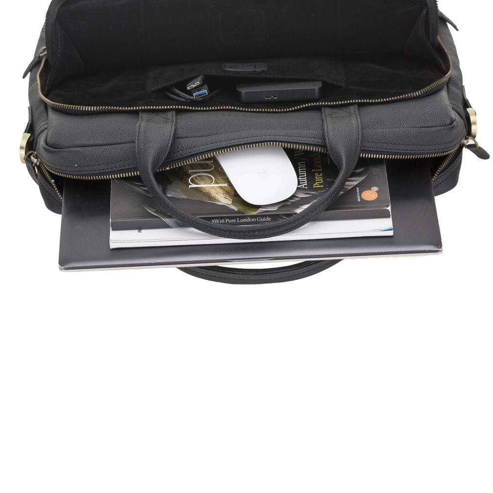 Troy 13" Genuine Leather Laptop Bags