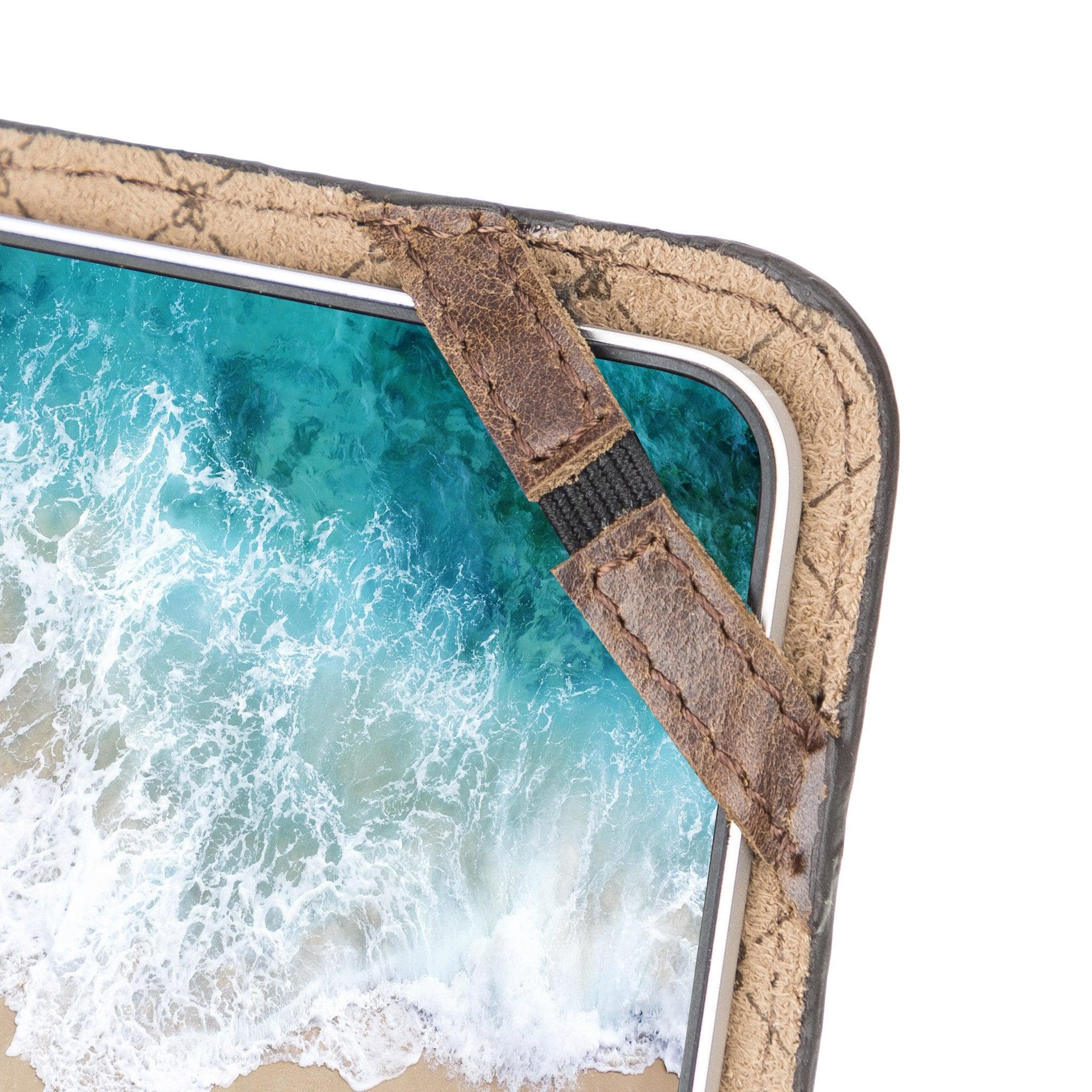 Housse en cuir véritable Chester pour Apple MacBook/ordinateurs portables de 13,3" à 16,2"