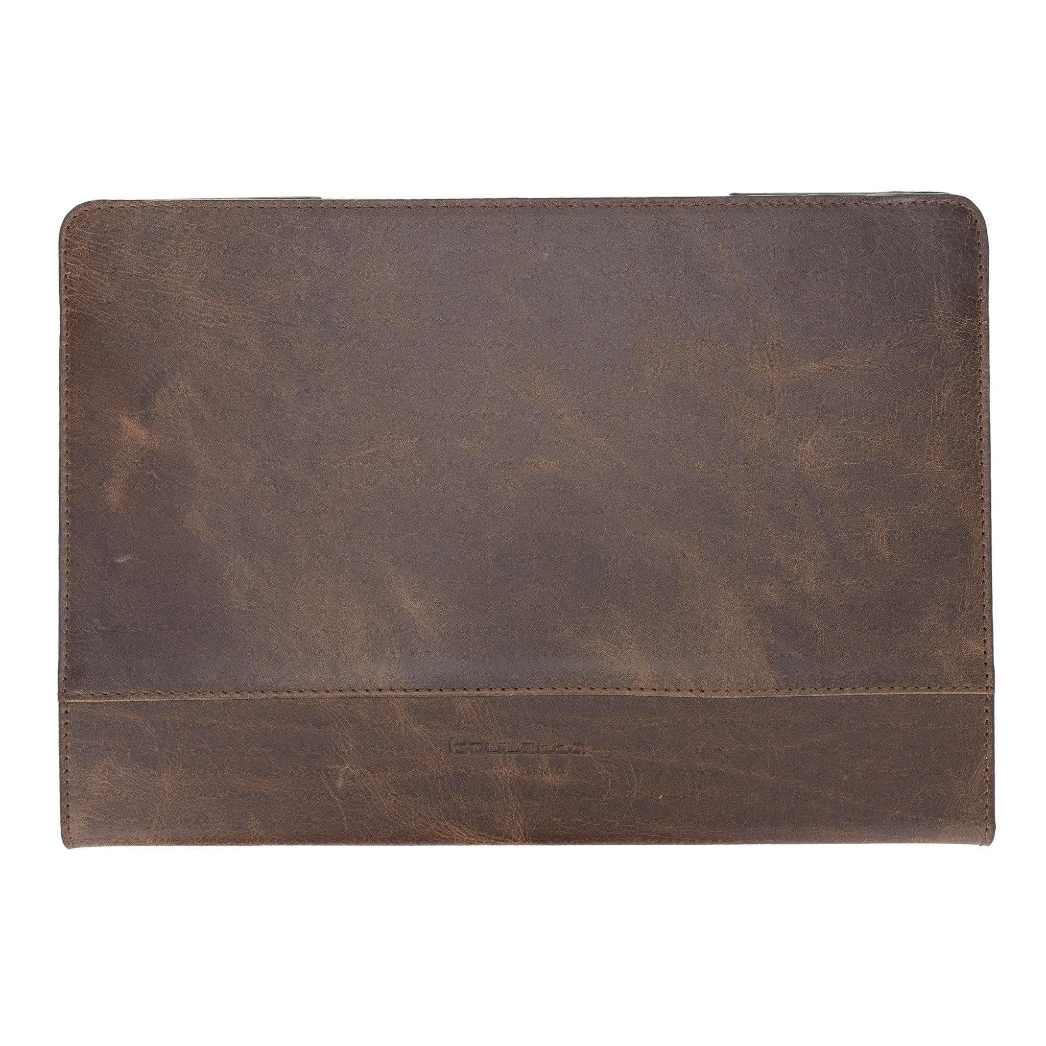 Housse en cuir véritable Chester pour Apple MacBook/ordinateurs portables de 13,3" à 16,2"
