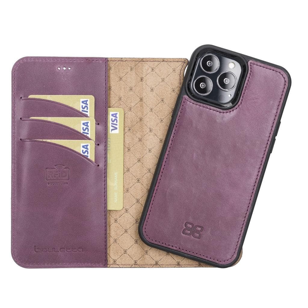 iPhone 13 Serie Leder Wallet Case