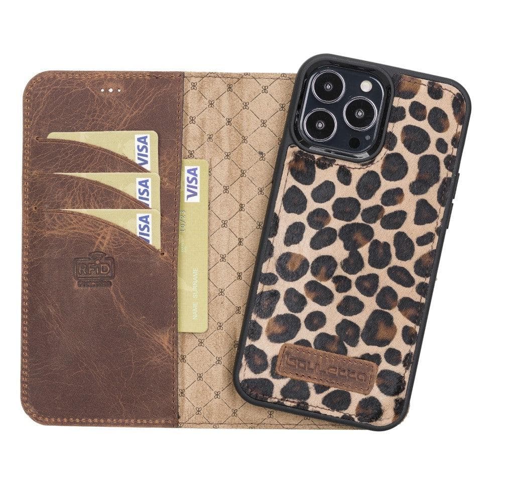 iPhone 13 Serie Leder Wallet Case