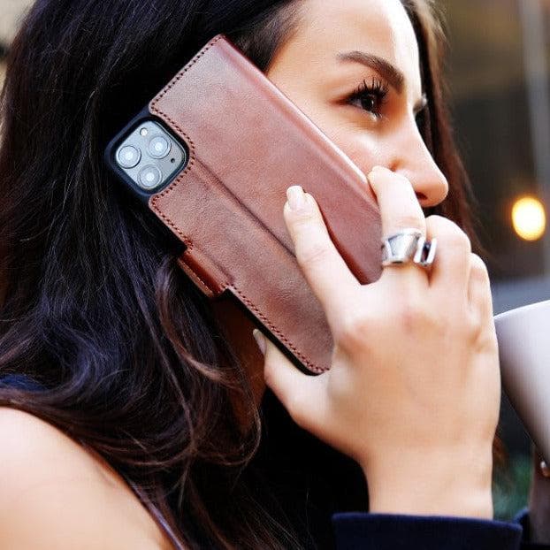 iPhone 13 Serie Leder Wallet Case