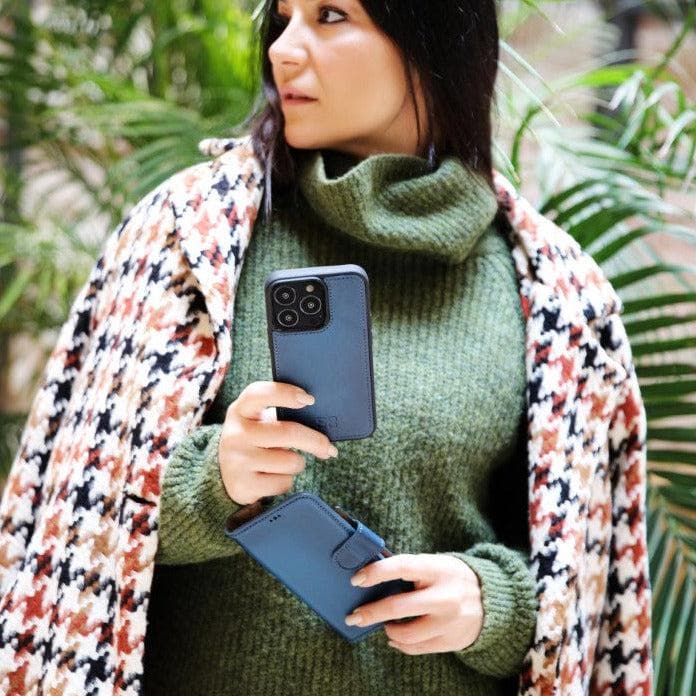 iPhone 13 Serie Leder Wallet Case