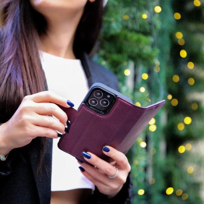 iPhone 13 Serie Leder Wallet Case