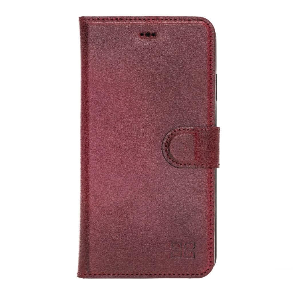 iPhone X Series Genuine Leather Detachable Magic Wallet Case