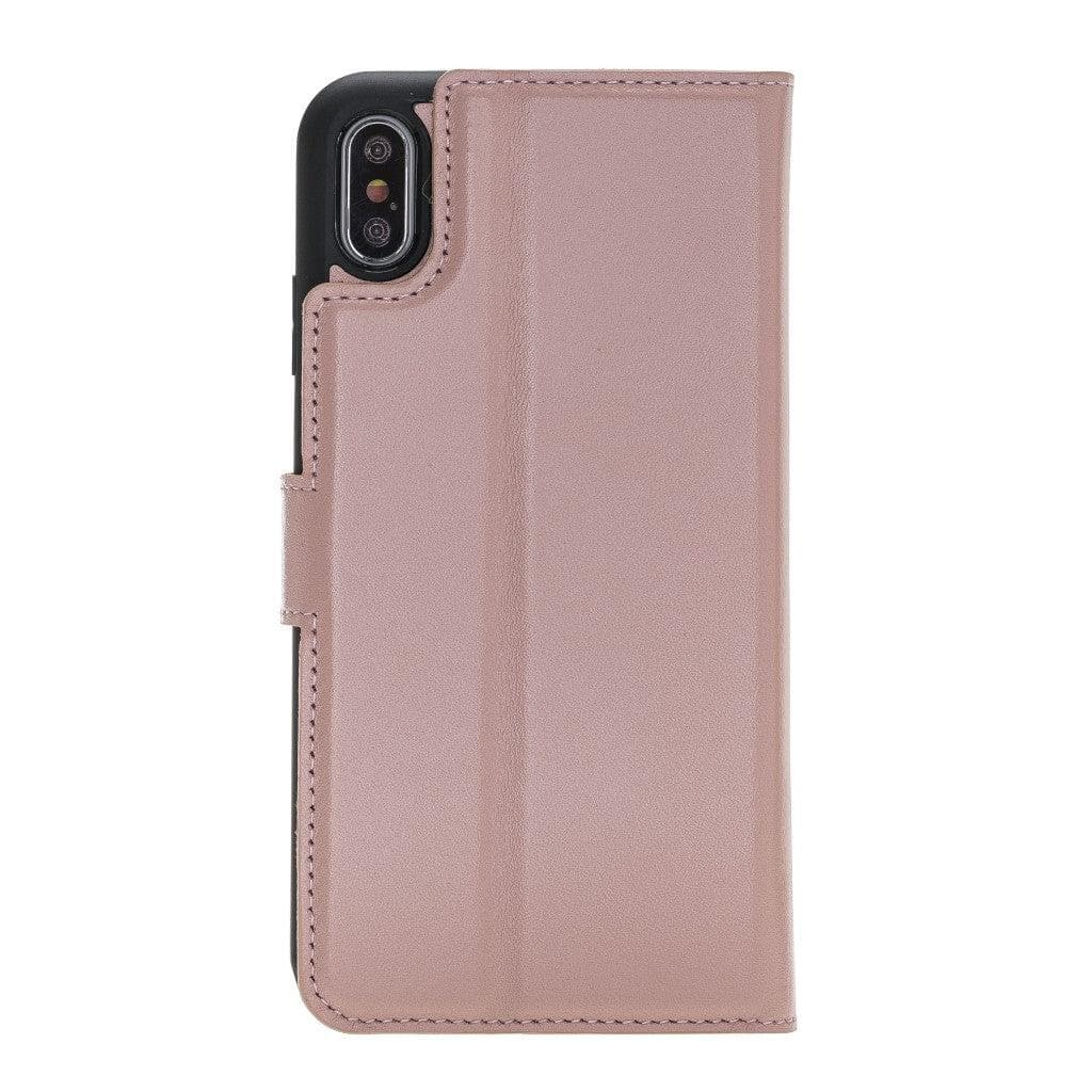 iPhone X Series Genuine Leather Detachable Magic Wallet Case