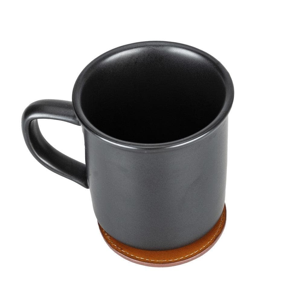 Divine Genuine Leather Cup Coaster Set