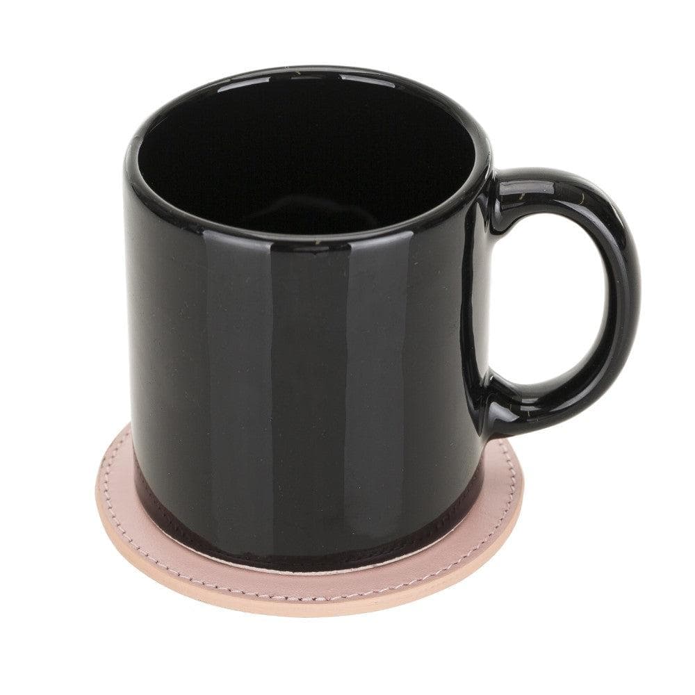 Divine Genuine Leather Cup Coaster Set