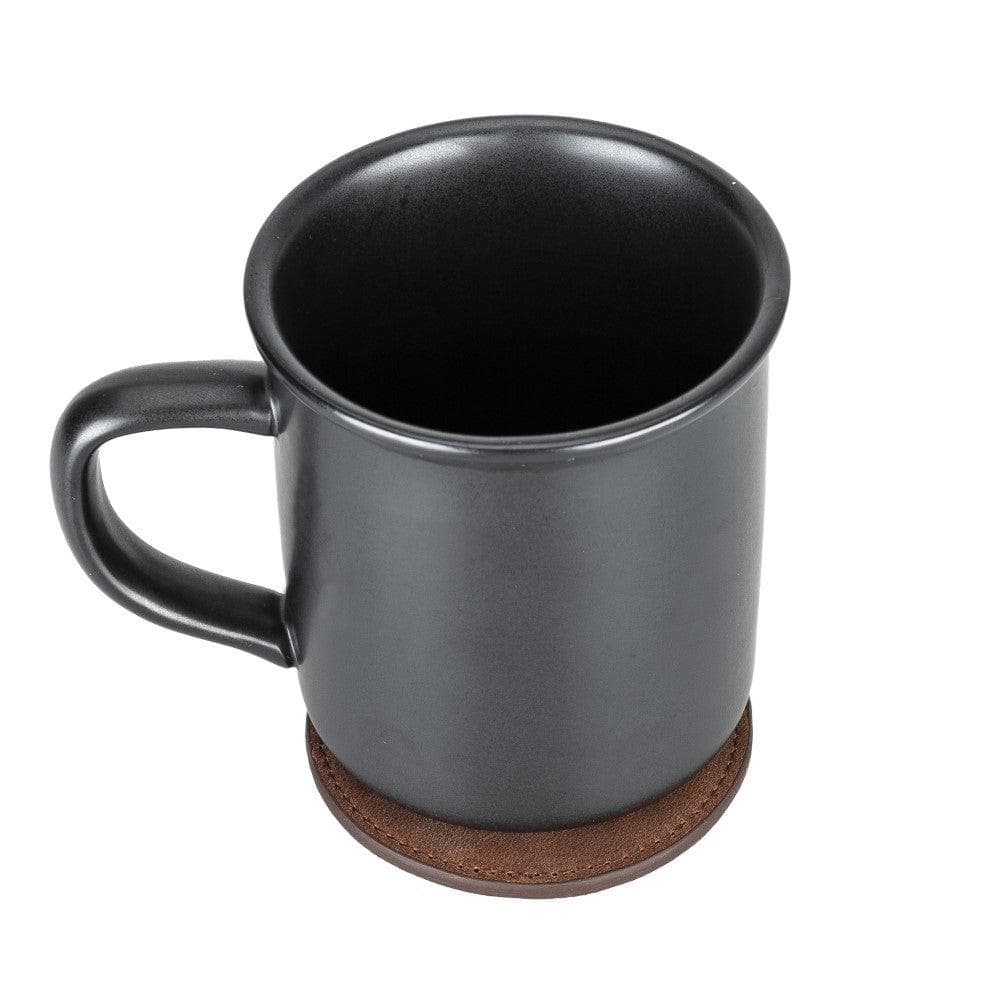Divine Genuine Leather Cup Coaster Set