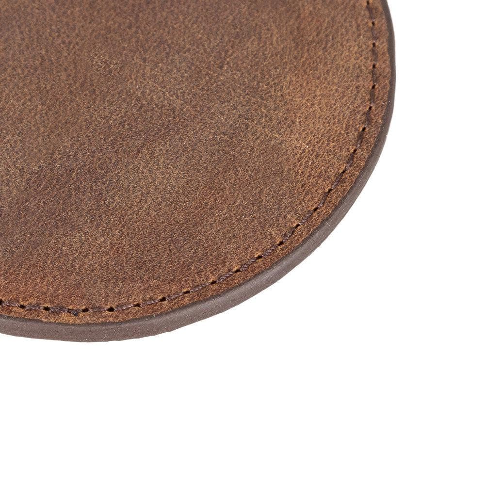 Divine Genuine Leather Cup Coaster Set