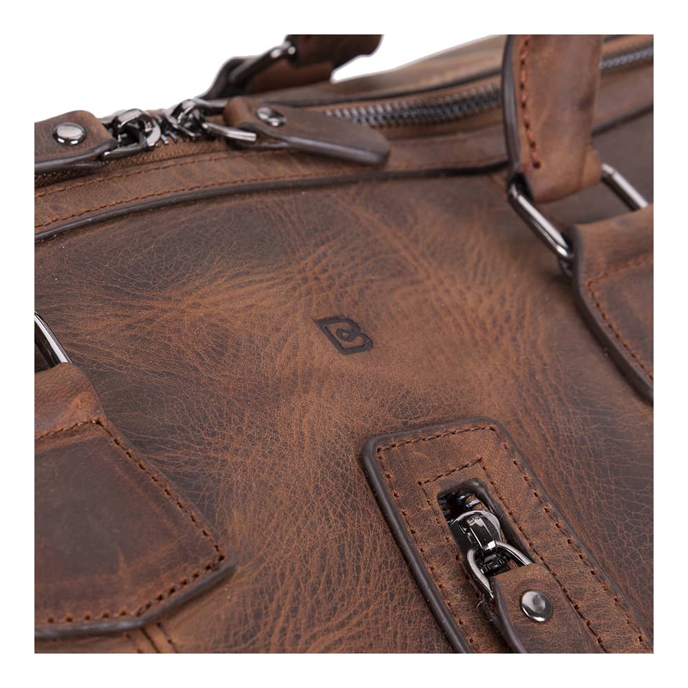 Dolly Men / Women Genuine Leather Sports / Travel Bags