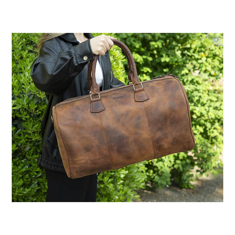 Dolly Men / Women Genuine Leather Sports / Travel Bags