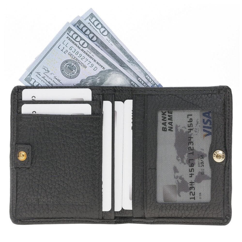 Portefeuille pour homme en cuir véritable Fabio