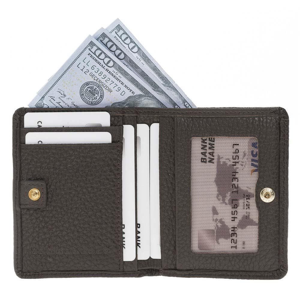 Portefeuille pour homme en cuir véritable Fabio