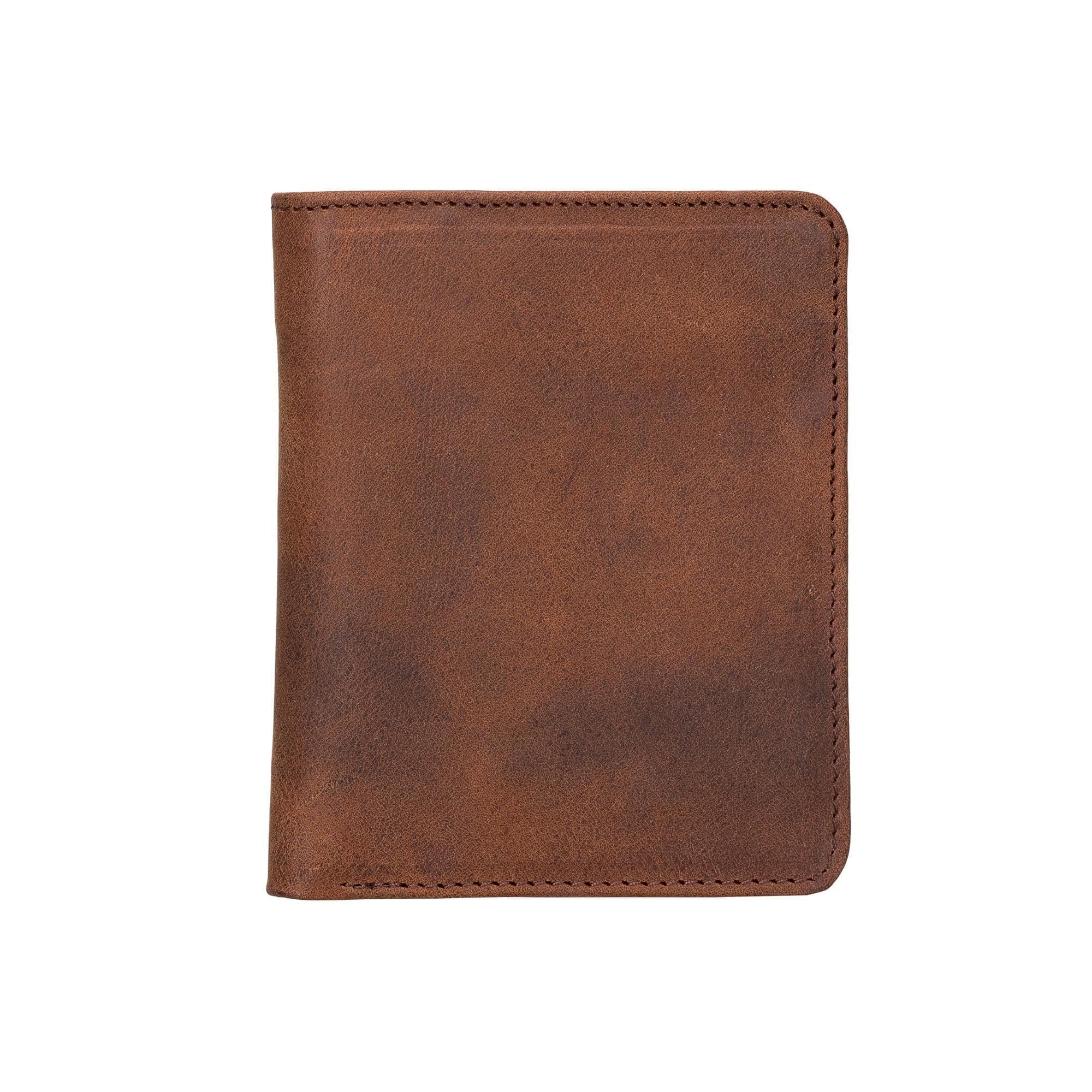 Portefeuille pour homme en cuir véritable Fabio