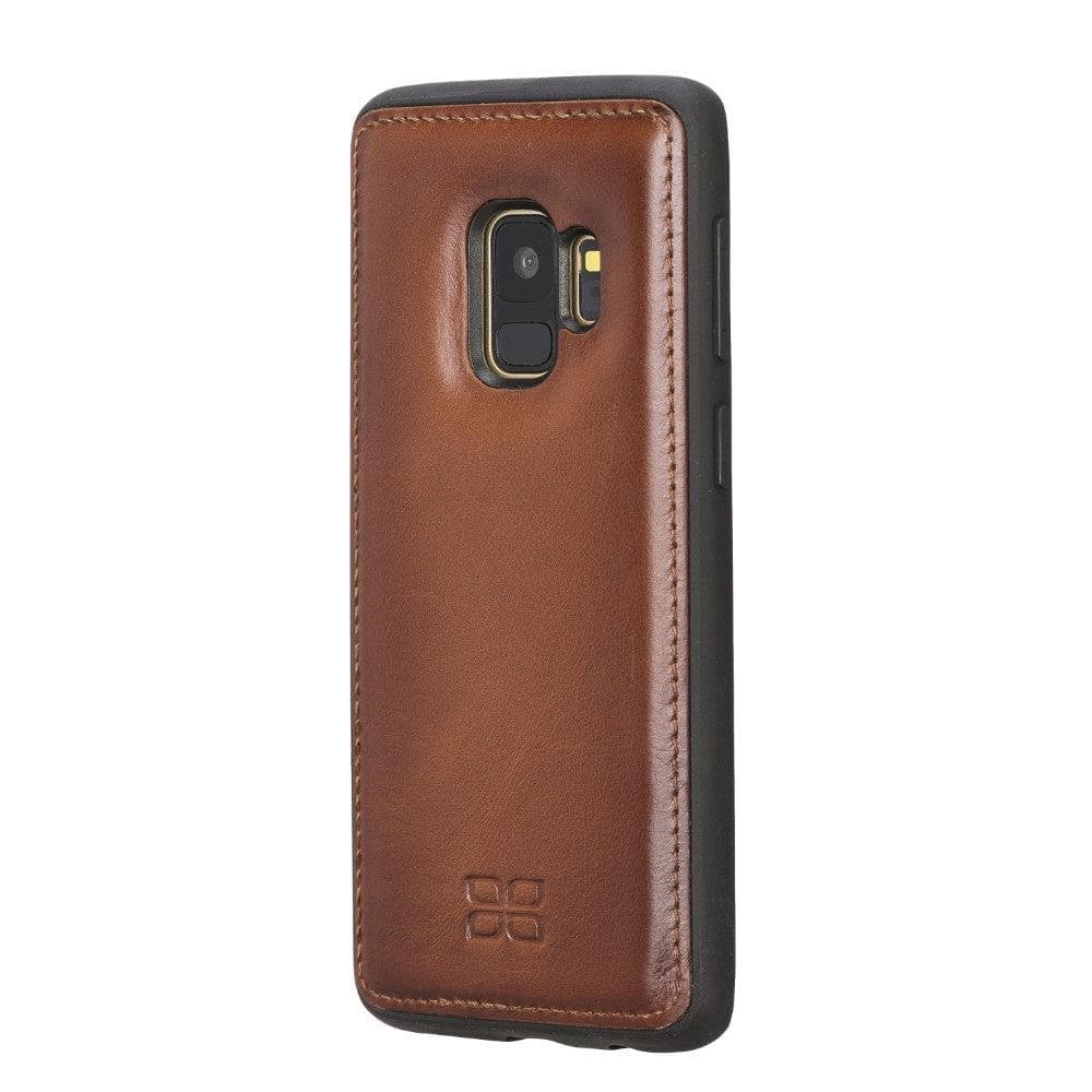 Samsung Galaxy S9 Series Genuine Leather Flexible Back Cover Case