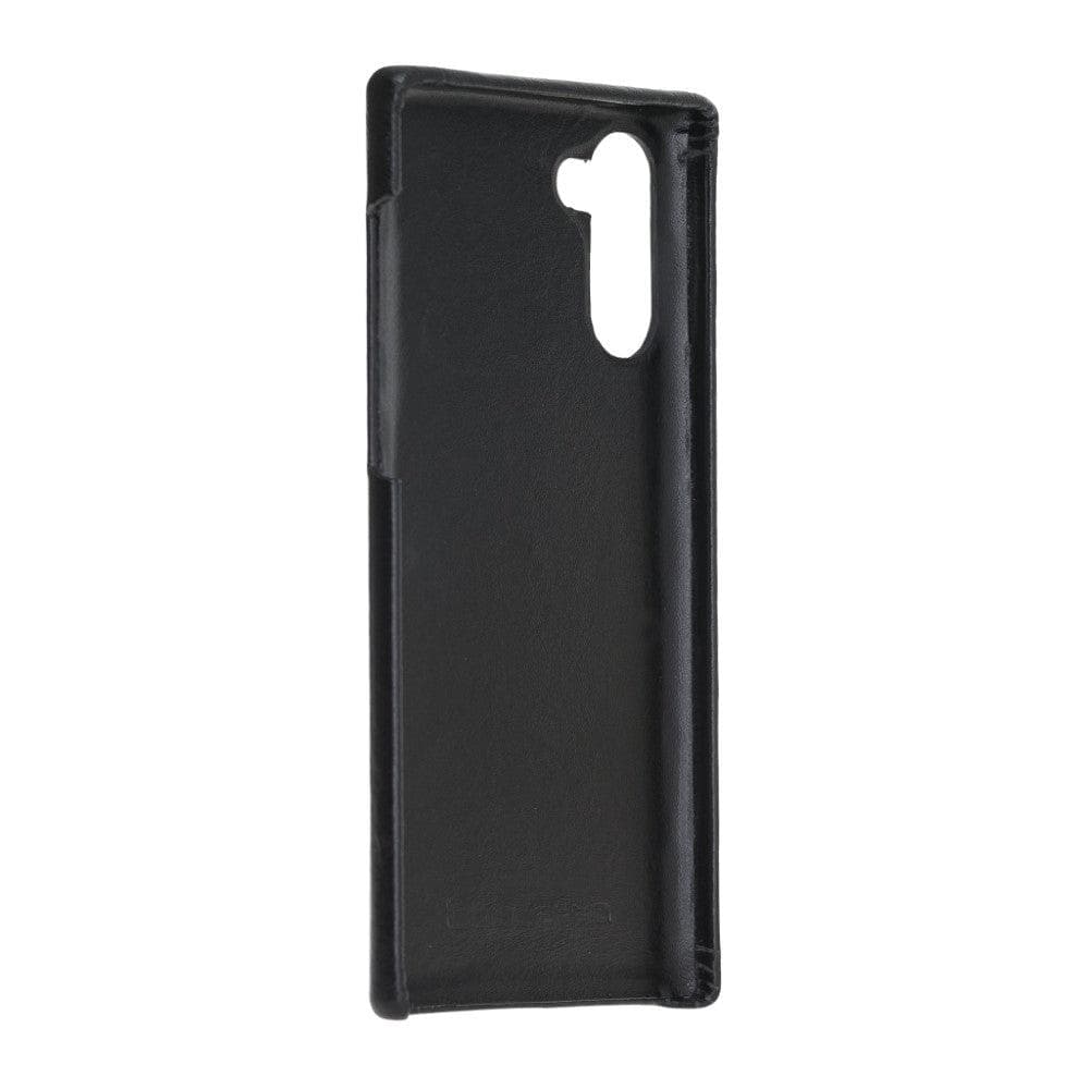 Coque arrière intégrale en cuir véritable pour Samsung Galaxy Note 10 (F360)
