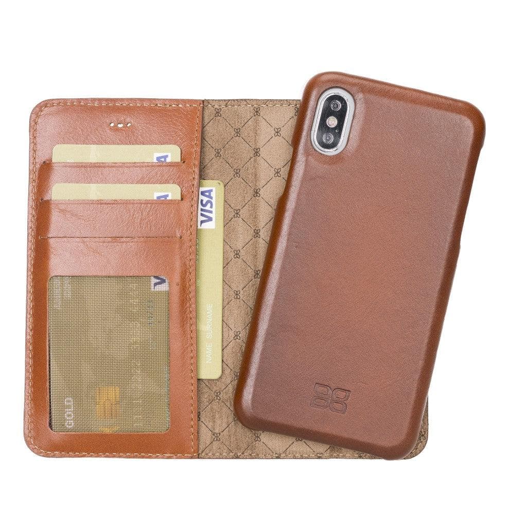 iPhone X Series Genuine Leather F360 Magic Wallet Detachable Wallet Case