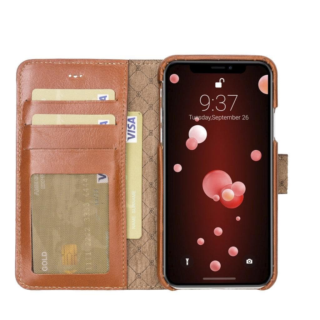 iPhone X Series Genuine Leather F360 Magic Wallet Detachable Wallet Case