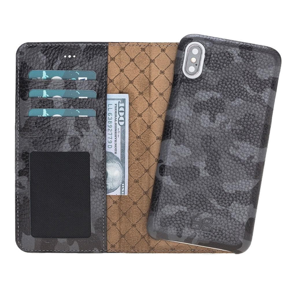 iPhone X Series Genuine Leather F360 Magic Wallet Detachable Wallet Case