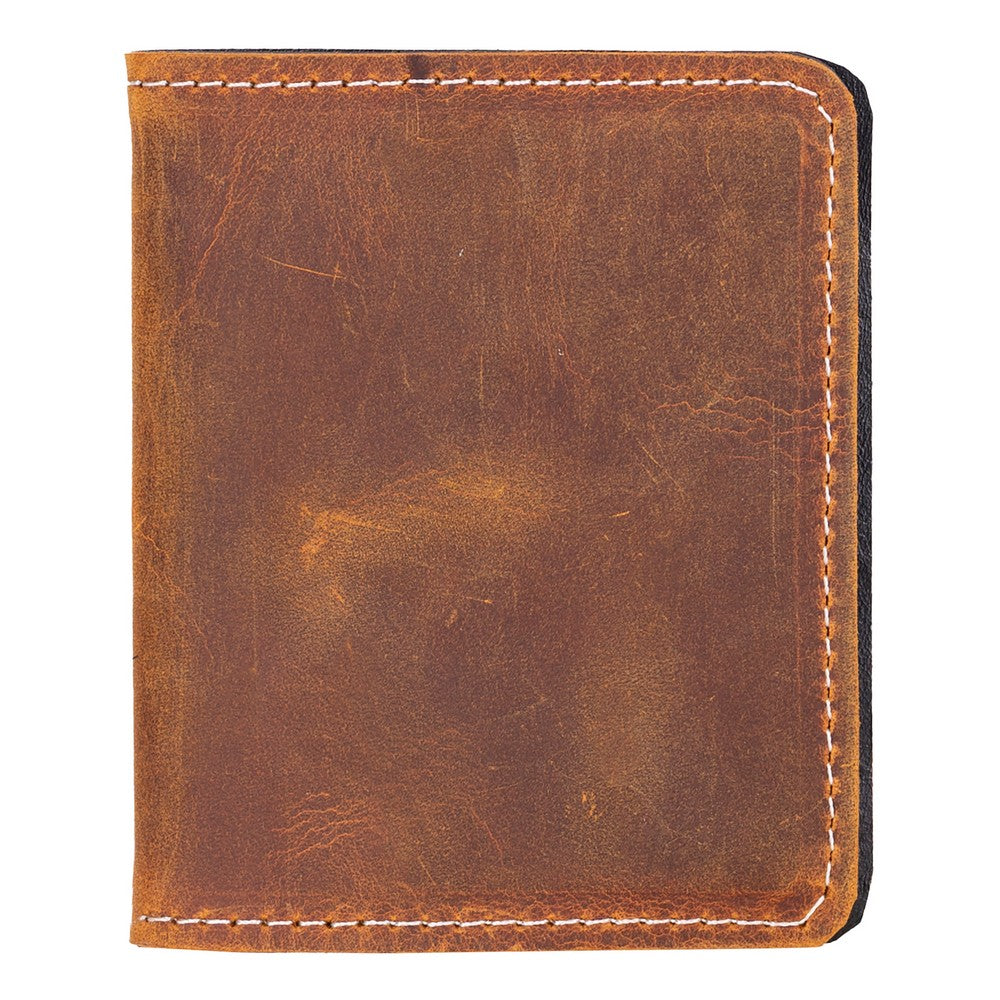 Porte-cartes polyvalent en cuir véritable