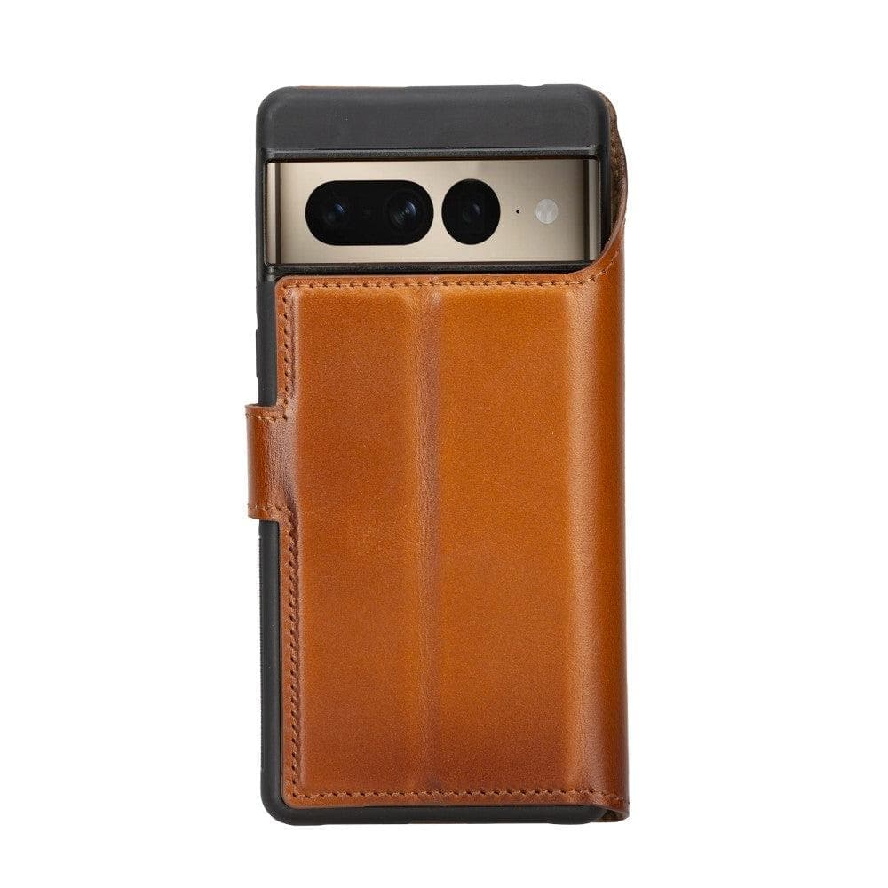 Google Pixel 7 Genuine Leather Magic Detachable Wallet Case