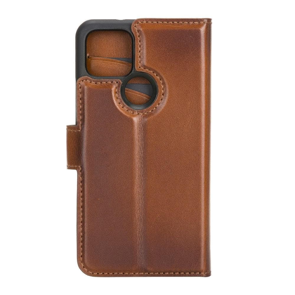 Google Pixel 5 Genuine Leather Magic Detachable Wallet Case