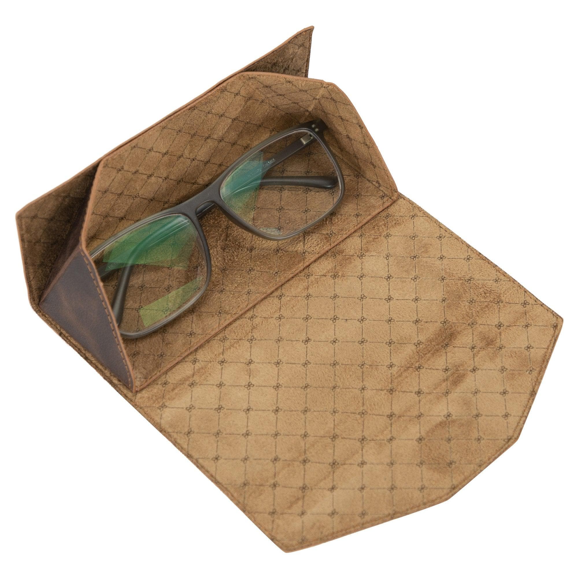 Atis Smart Genuine Leather Glasses Case