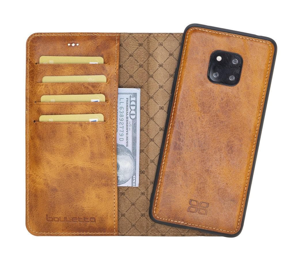Huawei Mate 20 Detachable Genuine Leather Wallet Case