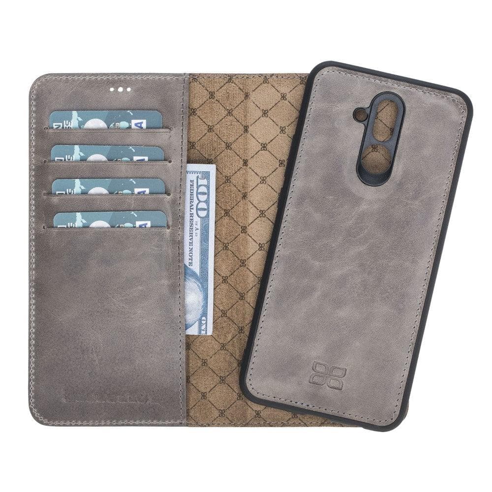 Huawei Mate 20 Lite Detachable Genuine Leather Walet Case