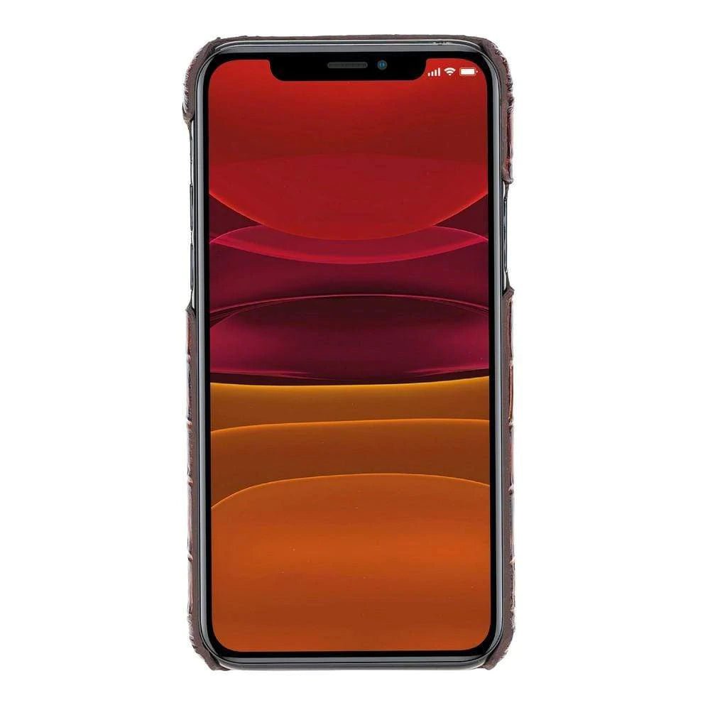 Apple iPhone 11 Series Genuine Leather Ultimate Jacket Back Cover