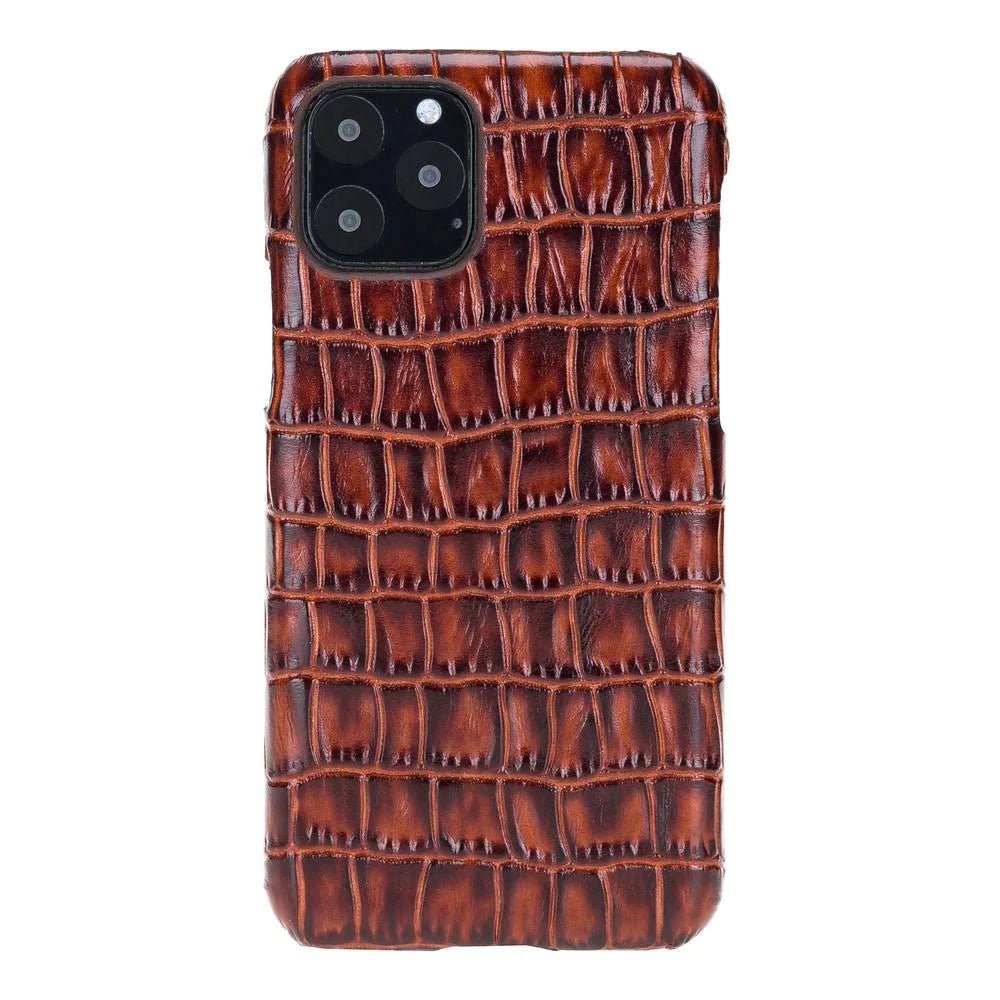 Apple iPhone 11 Series Genuine Leather Ultimate Jacket Back Cover