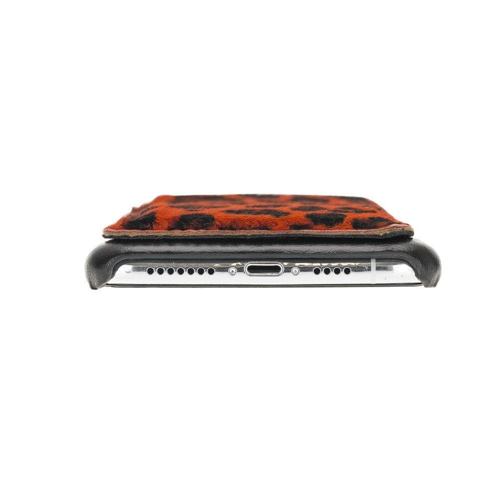 Ultimate Jacket iPhone XS Max Genuine Leather Case with Detachable Card Holder / UJ DE