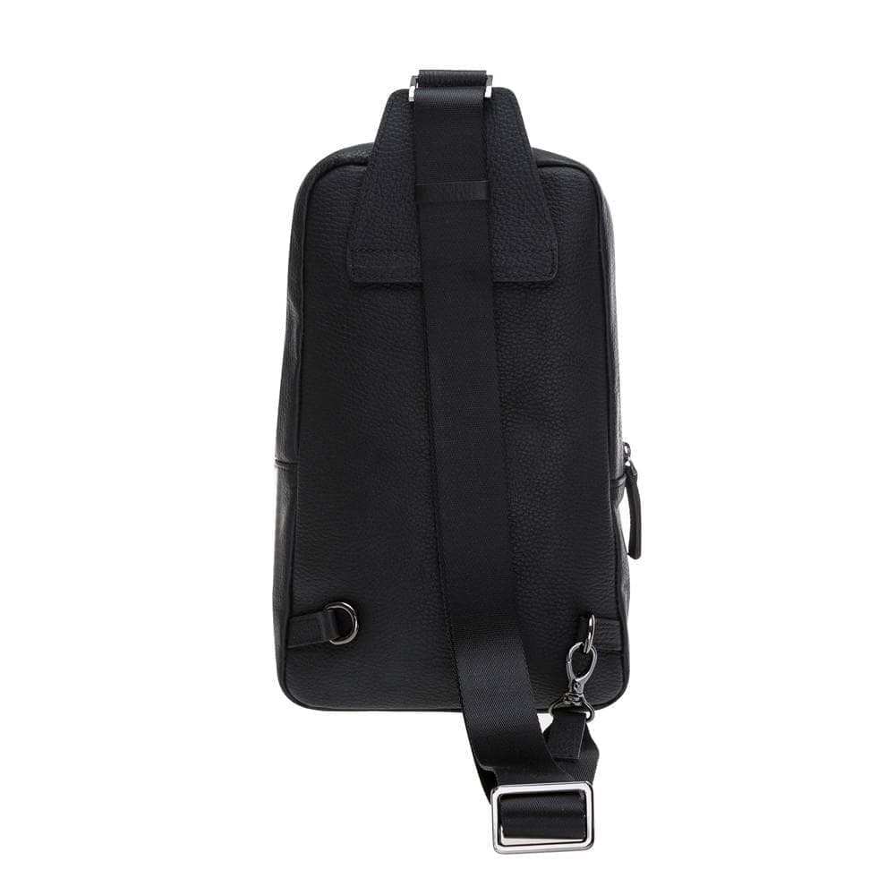 Priene Genuine Leather Crossbody Bag for Women and Men