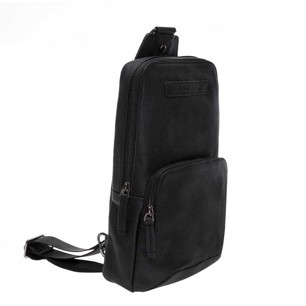 Priene Genuine Leather Crossbody Bag for Women and Men