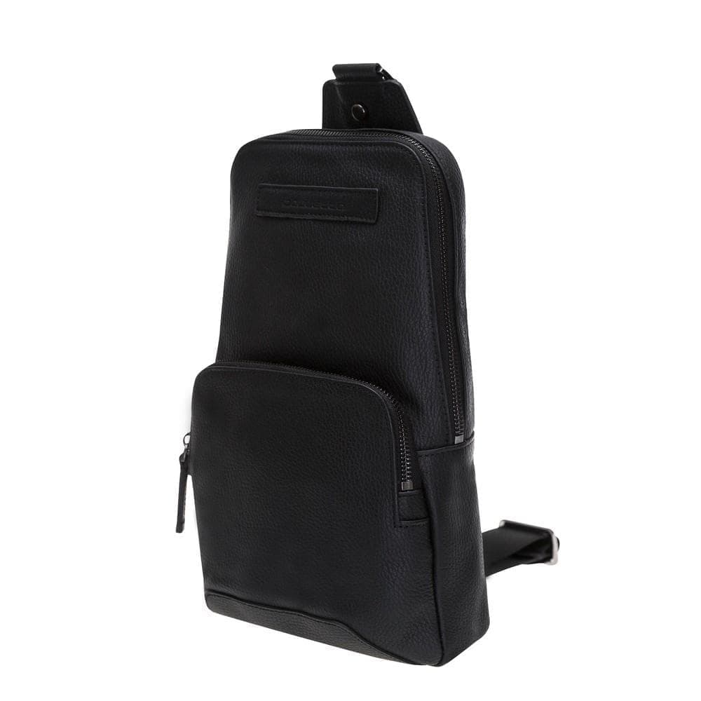 Priene Genuine Leather Crossbody Bag for Women and Men