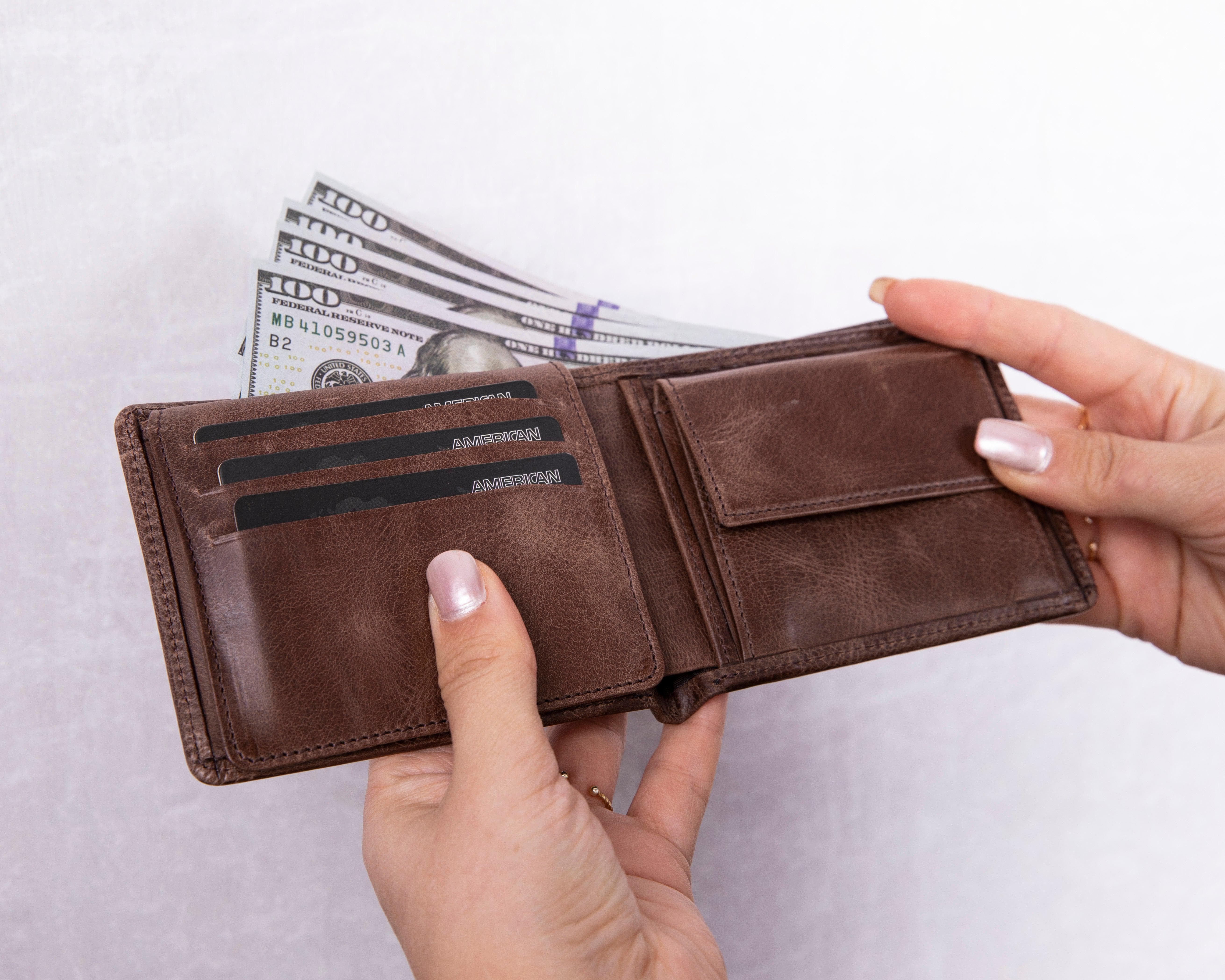 Ben Ledergeldbörse für Herren