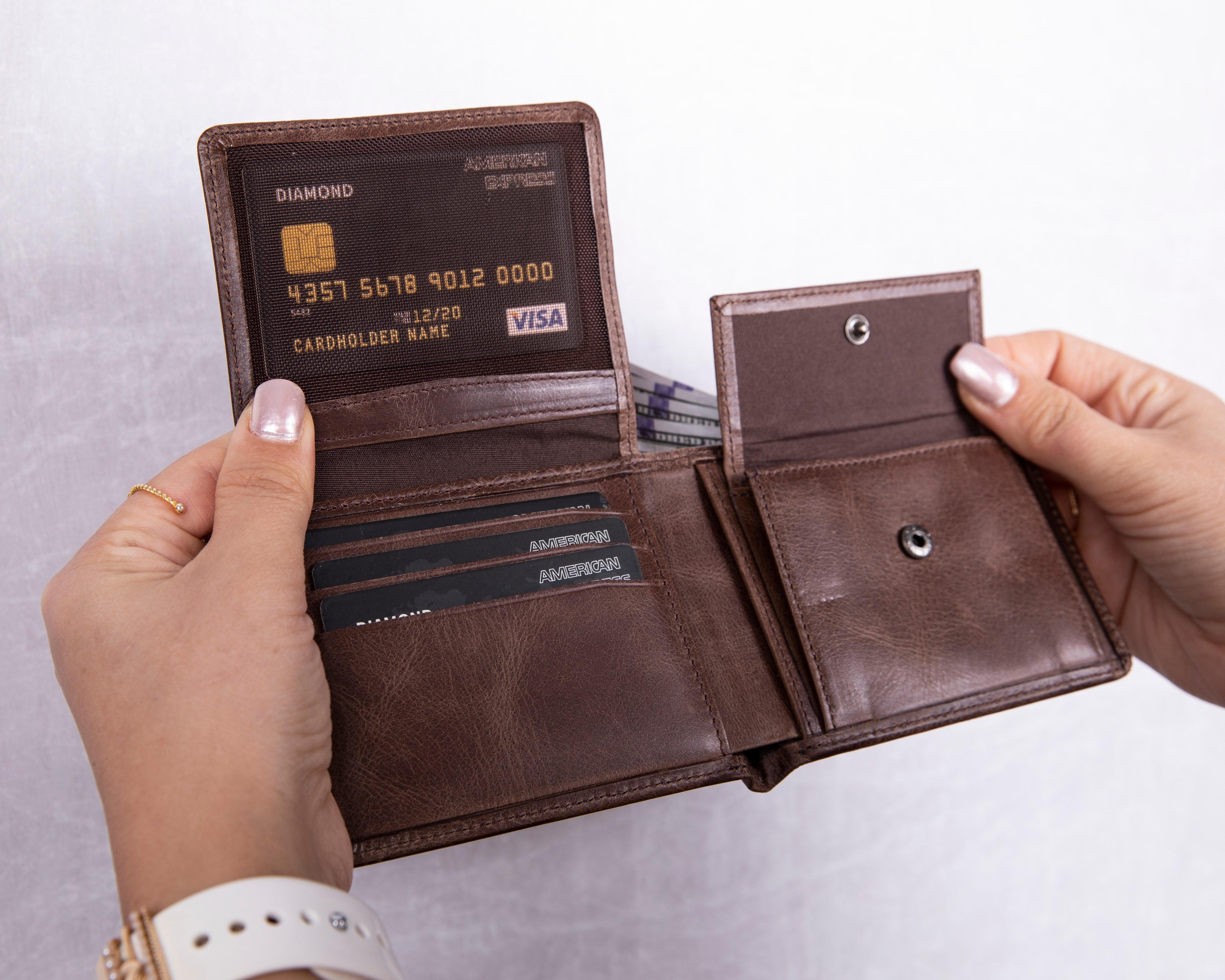 Ben Ledergeldbörse für Herren