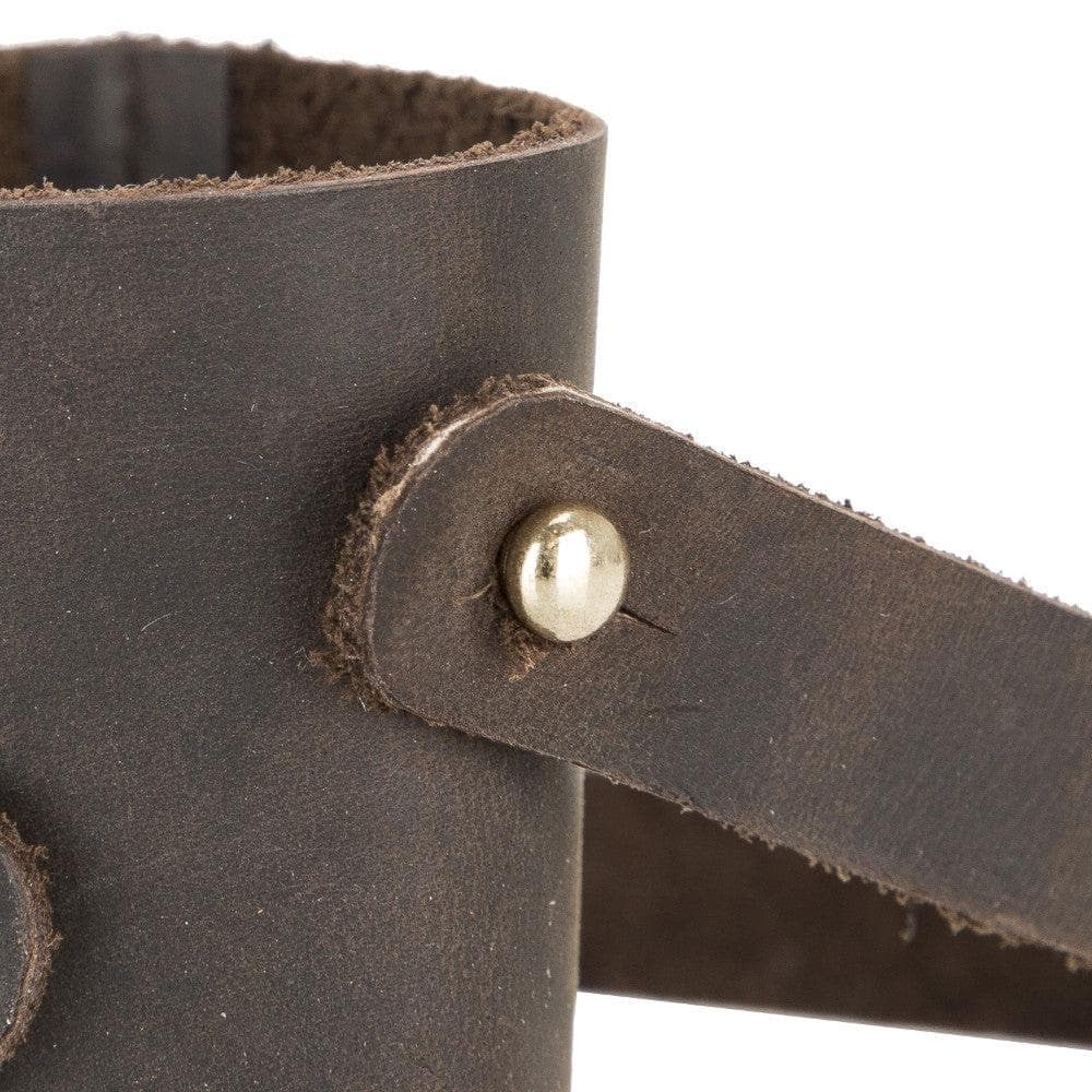 Genuine Leather Coffee Cup Case
