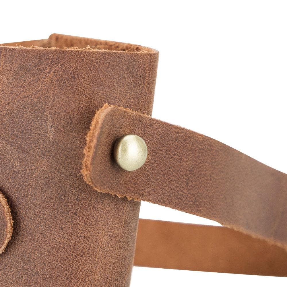 Genuine Leather Coffee Cup Case