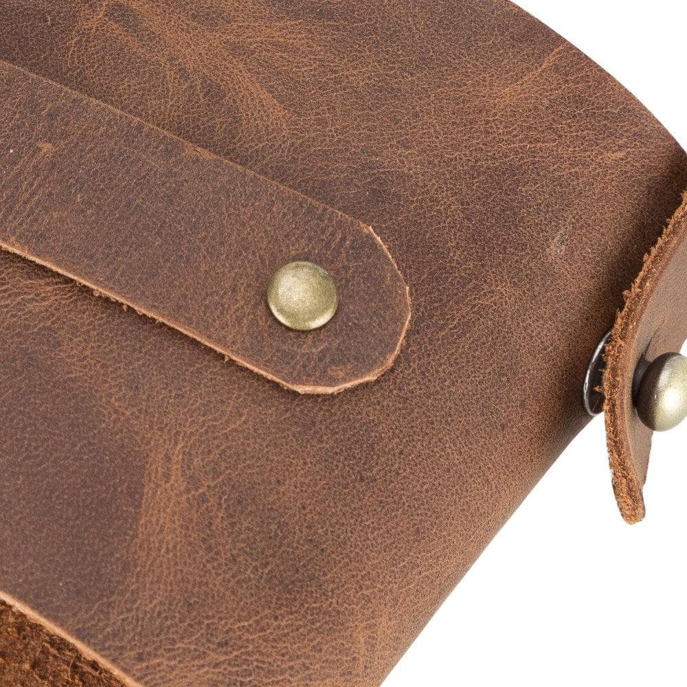 Genuine Leather Coffee Cup Case