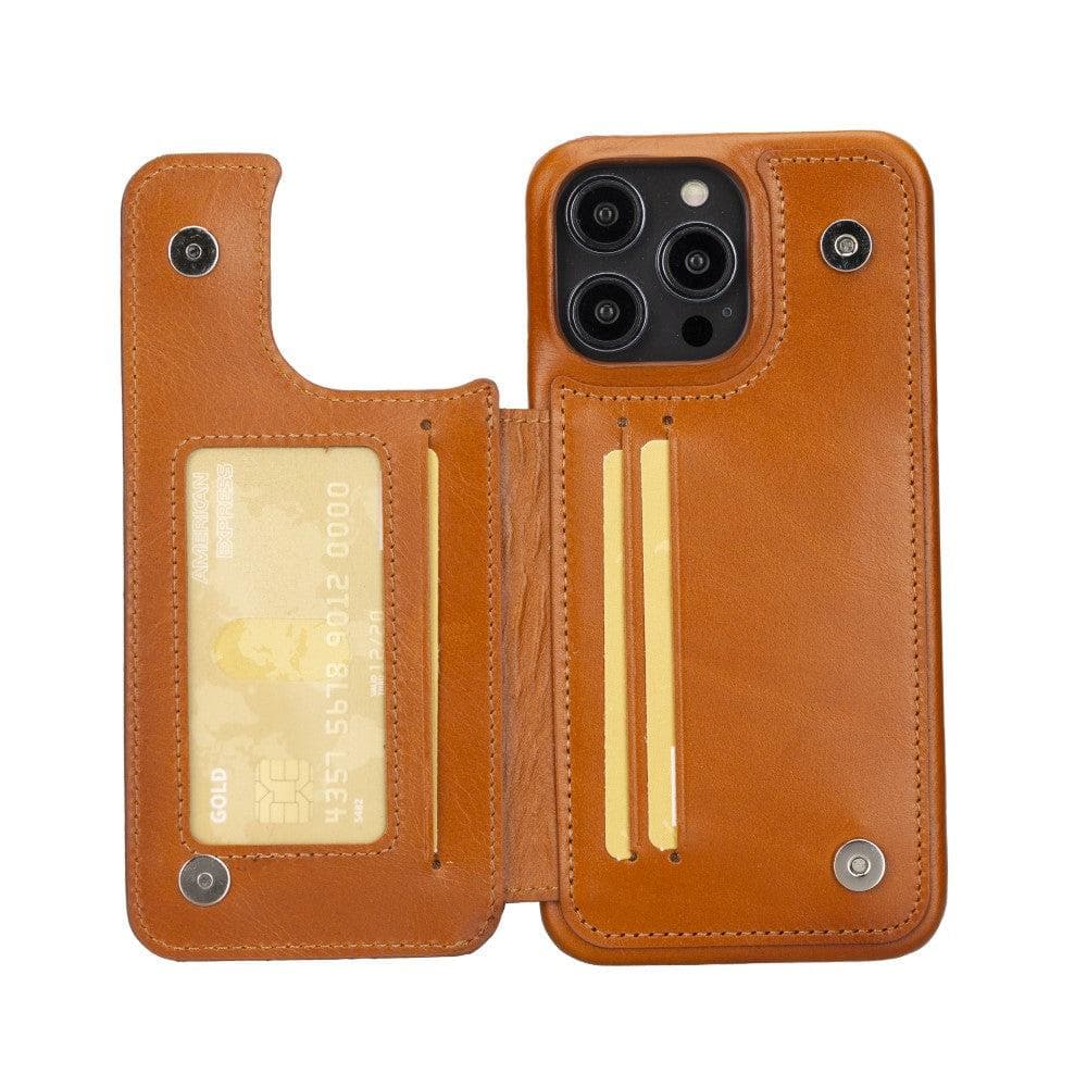 Étui portefeuille en cuir véritable Ultimate Book pour iPhone 14 Pro Max (6,7")