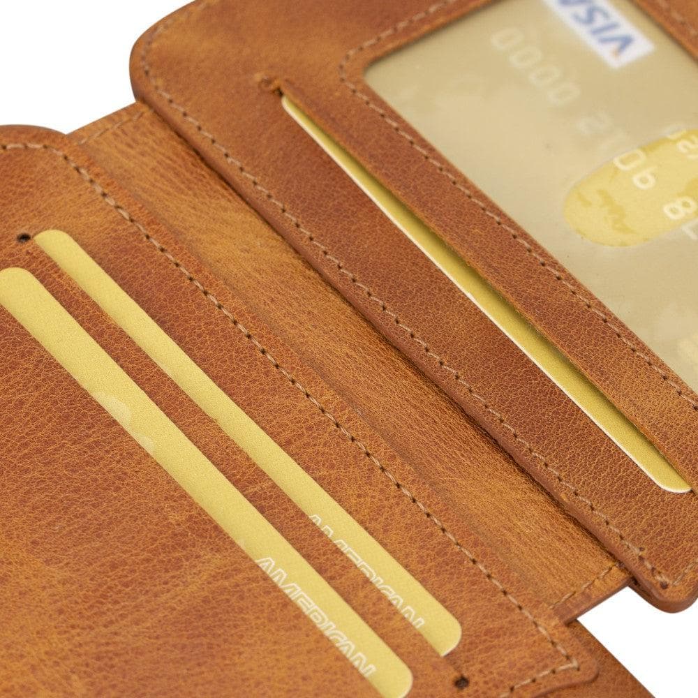 Étui portefeuille en cuir véritable Ultimate Book pour iPhone 14 Pro Max (6,7")