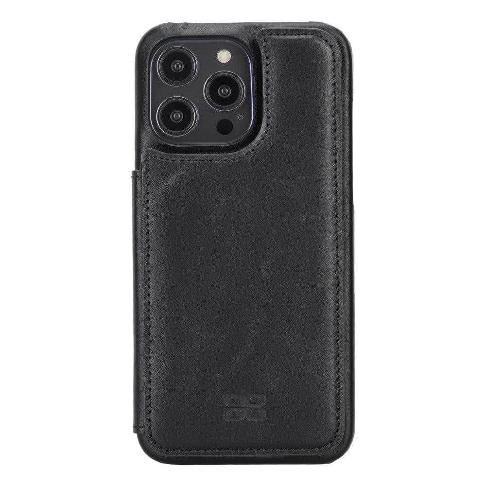 Étui portefeuille en cuir véritable Ultimate Book pour iPhone 14 Pro Max (6,7")