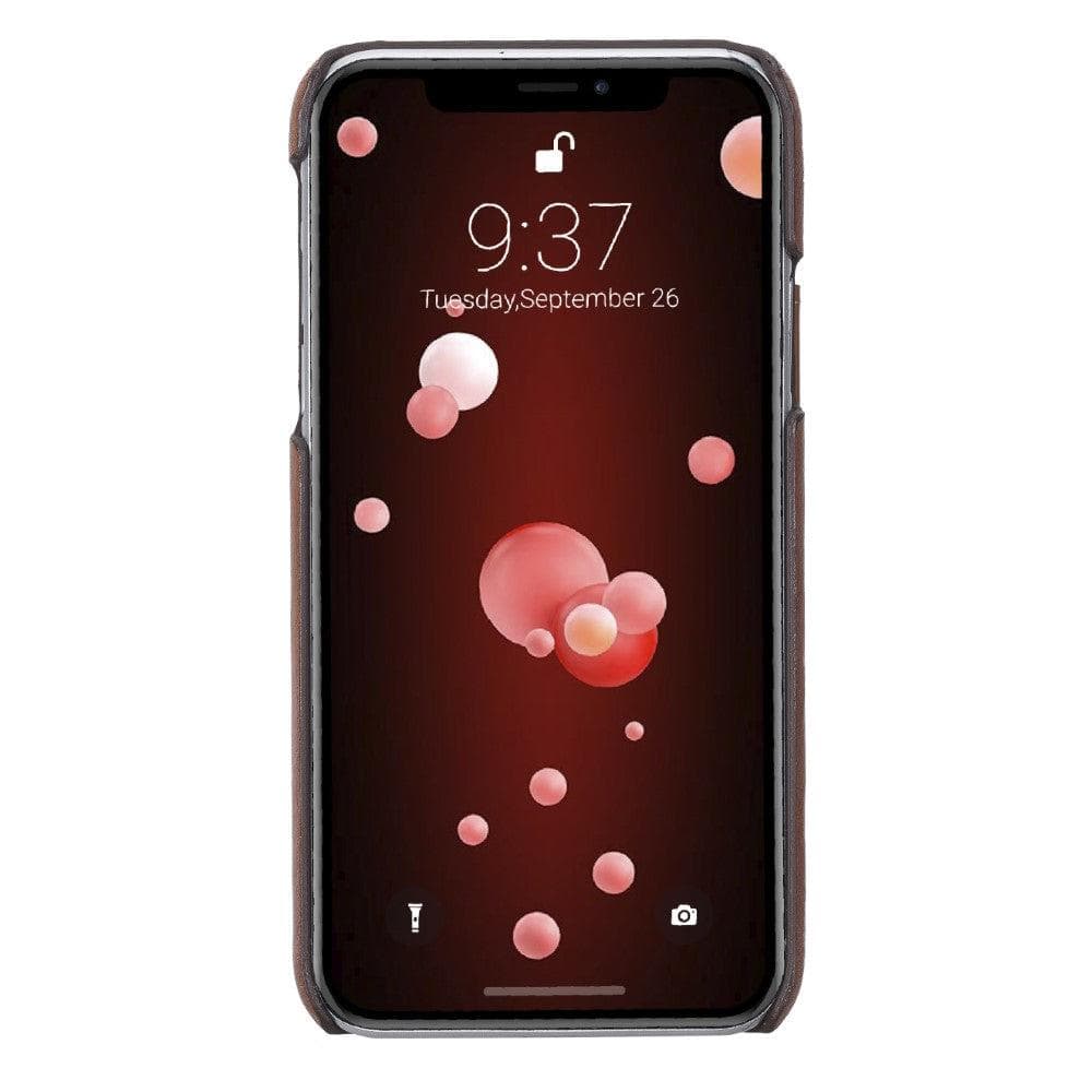 iPhone X Series Genuine Leather Ultimate Holder Back Cover